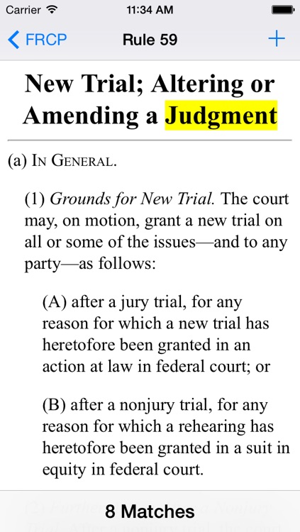 Federal Rules of Civil Procedure (FRCP)