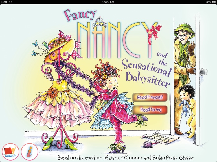 Fancy Nancy and the Sensational Babysitter