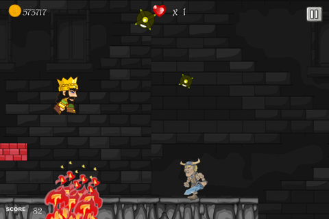 King Running Quest - Sword Fighting Dungeon Adventure Free screenshot 3