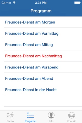 Radio Freundes-Dienst screenshot 2