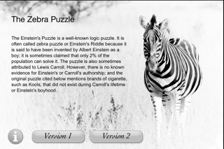 The Zebra Puzzle Free screenshot 1