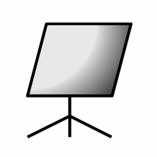 Refboard - reflector for camera -