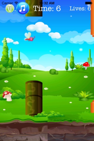 Flappy Tap Bug Lite screenshot 4