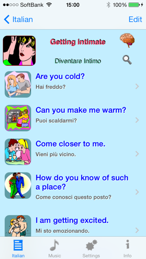 Italian - Talking English to Italian Translator and Phrasebo(圖2)-速報App