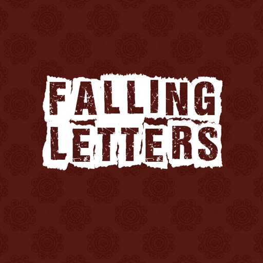 Falling Letters. Icon