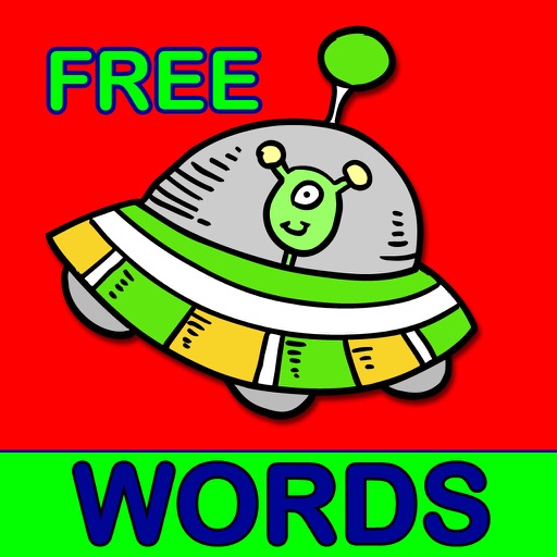 Adventures Outer Space Spelling HD Free Lite Icon