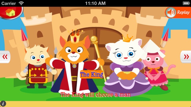 Four Princes and A Princess - An English Story for Kids(圖1)-速報App