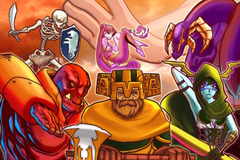 Fantasy heroes connect - A devious hellfire dungeon story screenshot 3