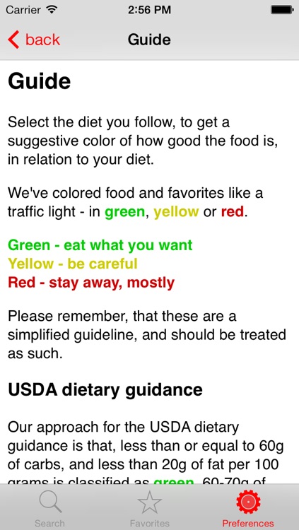 Diet Signal - LCHF/ketogenic/low carb food guide screenshot-3
