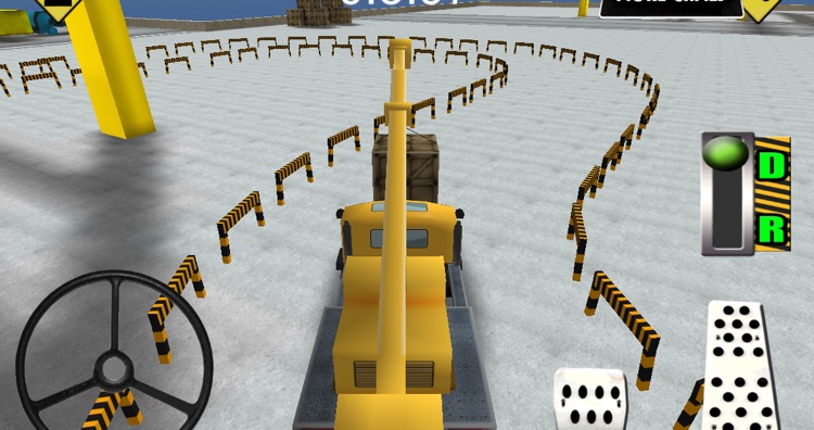 Construction Crane parking 3D