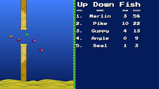 Up Down Fish - A Free Multiplayer Game for Chromecast to Play with Your Friendsのおすすめ画像1