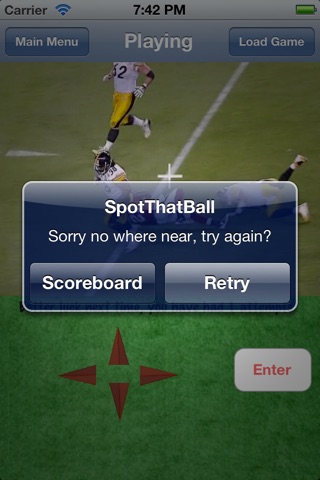 Spot That Ball American FootBall screenshot 4