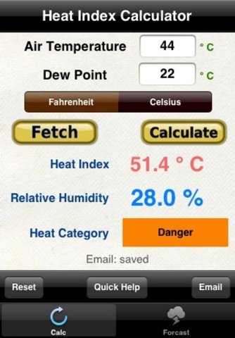 Heat Index & Relative Humidity screenshot 3