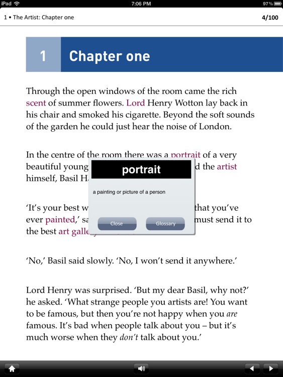 The Picture of Dorian Gray: Oxford Bookworms Stage 3 Reader (for iPad)