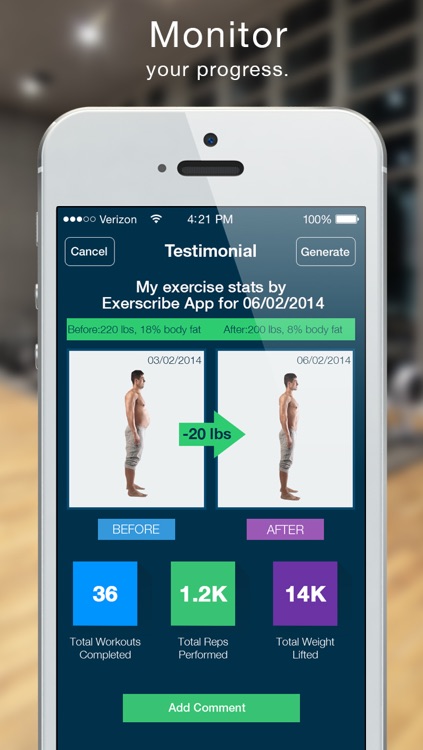 Exerscribe — Custom Workout Plans screenshot-3