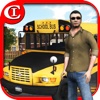 Crazy School Bus Driver 3D HD