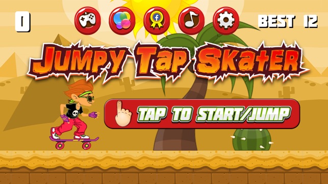 Jumpy Tap Skater - Awesome Alex(圖2)-速報App