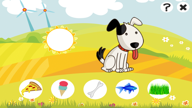 Animated Kids Game To Learn About Good Nutrition: Feed the H(圖2)-速報App