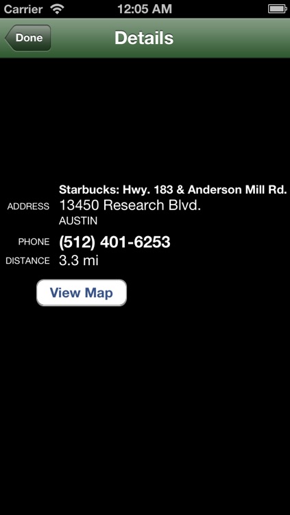 Find Nearest Starbucks