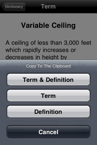 Meteorology Dictionary screenshot 4