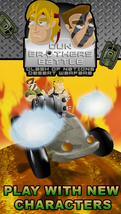 Gun Brothers Battle-Clash of Nations Desert Warfare 2