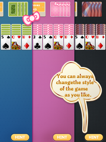 Spider Solitaire* HD screenshot 3