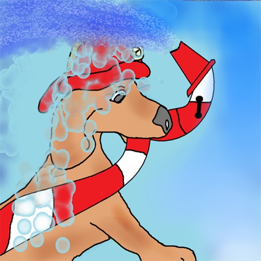 Children's book Fire dog Schuffels interactive icon