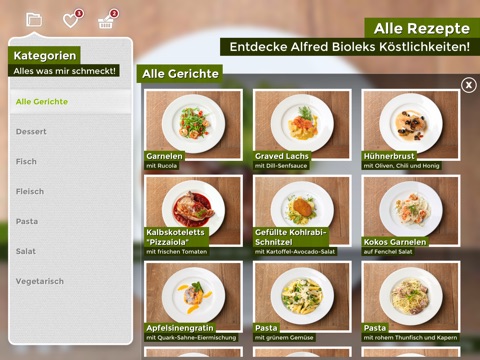 Alfred Bioleks Küche screenshot 3