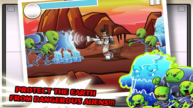 Action Adventure Hero vs Alien Space Shooter Free War Games(圖2)-速報App