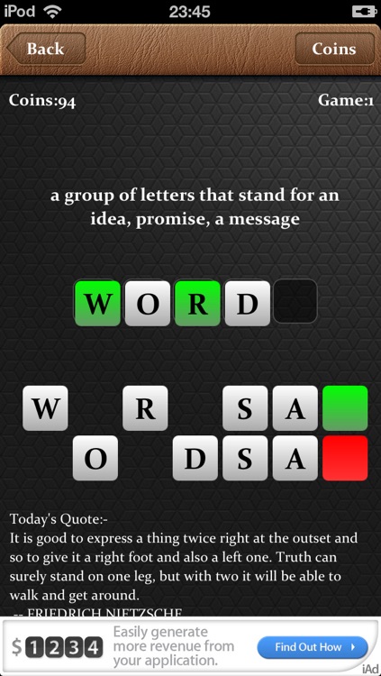 Guess Word With Clue