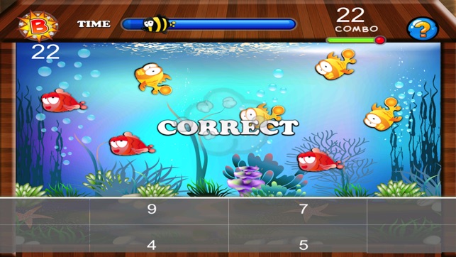 Count the fish! Fast fun number Tap game(圖1)-速報App