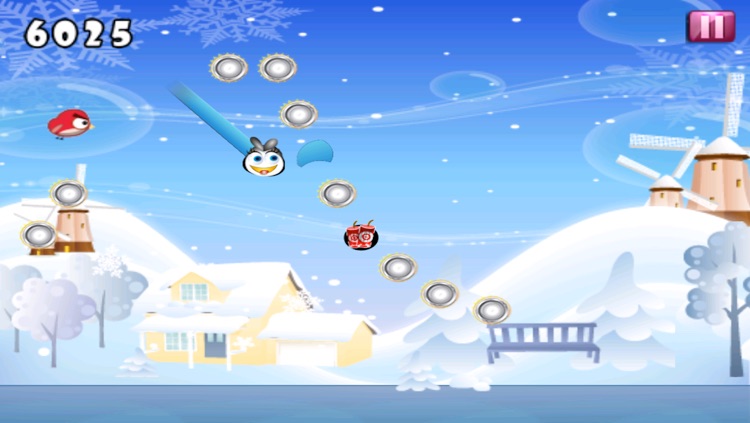 Flight Of The Penguin : Free Addicting Flying Animal Games for Fun screenshot-3