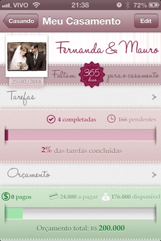 Casando por Fernanda Floret screenshot 2