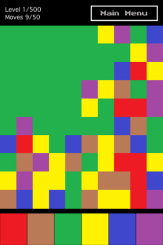 Pixel Colors puzzle game screenshot 2