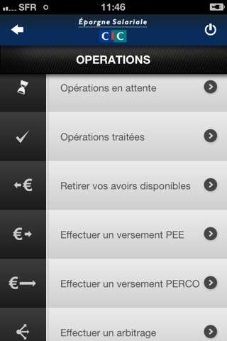 CIC Épargne Salariale screenshot 4