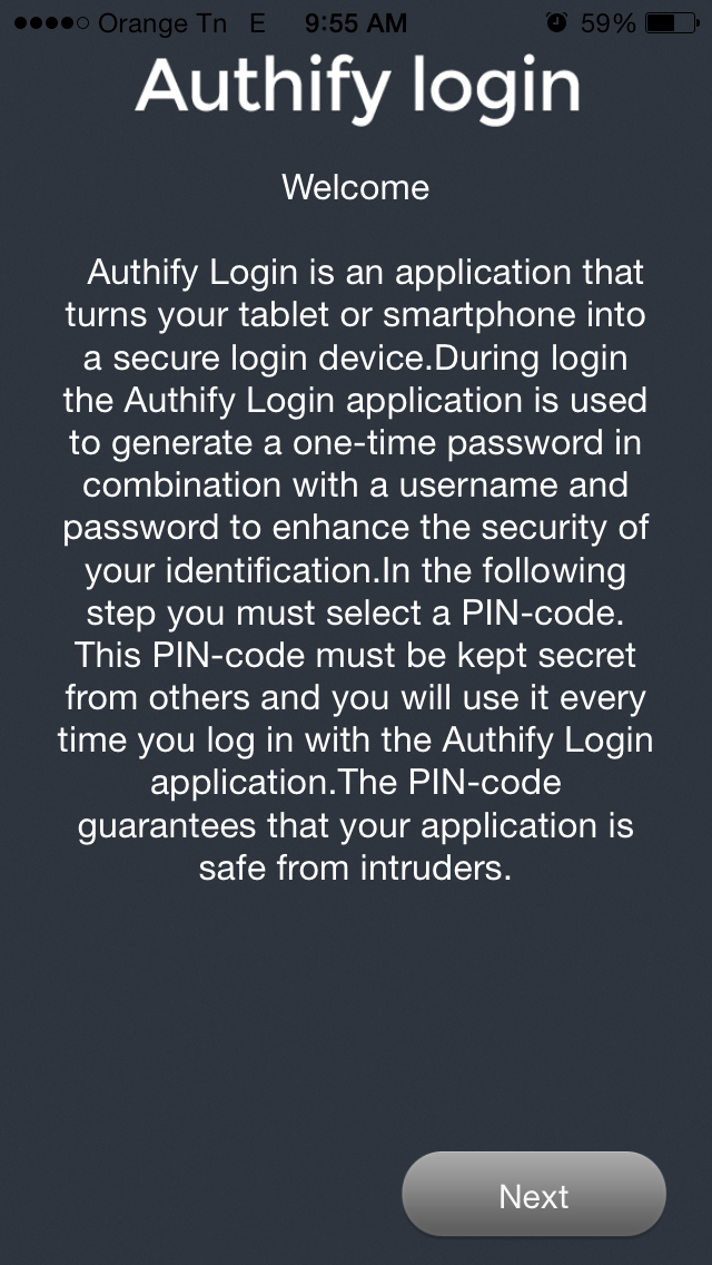 How to cancel & delete Authify Login from iphone & ipad 1
