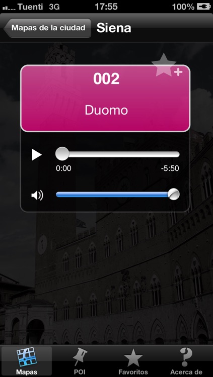 Siena audio guía turística (audio en español)
