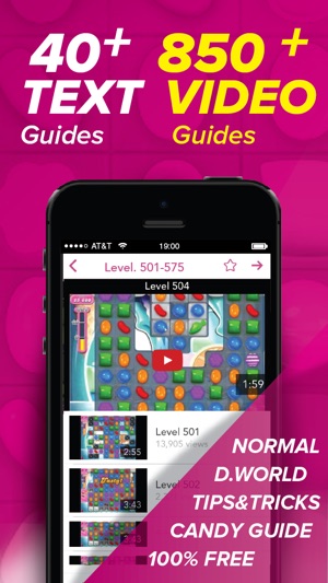 Guide for Candy Crush Saga - 850+ Video Guide, 40+ Text Guid(圖1)-速報App