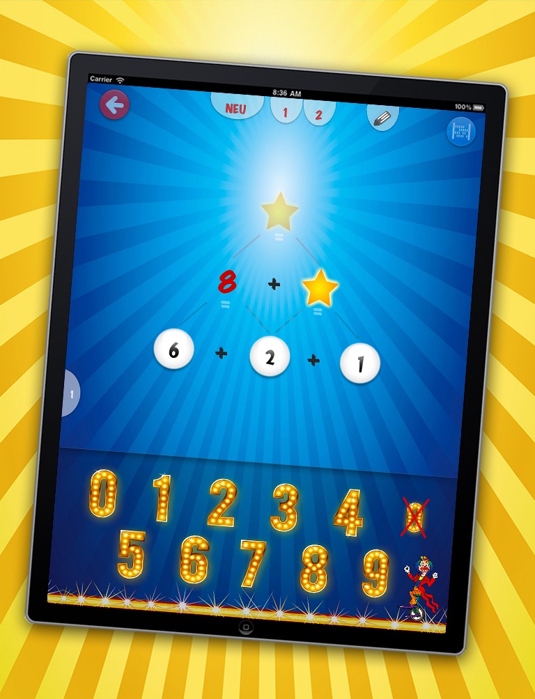 CircusMath – Mathematik Klasse 2 screenshot 2