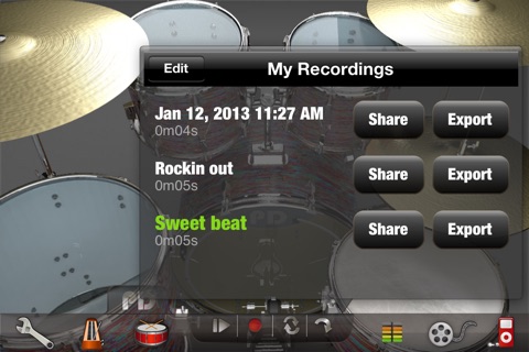 Pocket Drums 2 screenshot 3