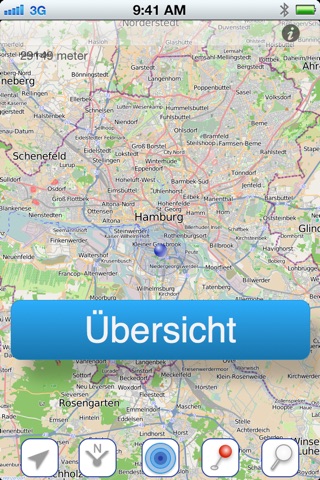 Hamburg Offline Citymap screenshot 2