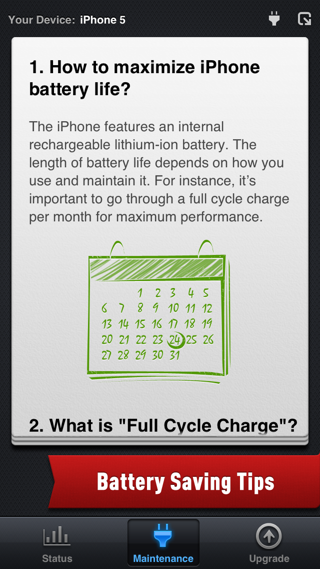 Battery Power Free screenshot 3