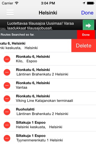 SuomiRoutes screenshot 3