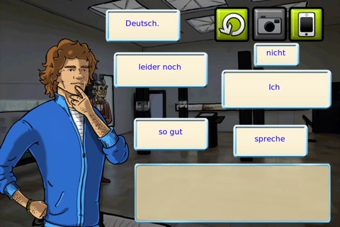 Lernabenteuer Deutsch (A2) ES screenshot 2