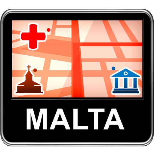 Malta Vector Map - Travel Monster icon