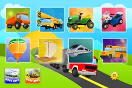 Game screenshot Trucks Flashcards Free  - Things That Go Preschool and Kindergarten Educational Sight Words and Sounds Adventure Game for Toddler Boys and Girls Kids Explorers mod apk