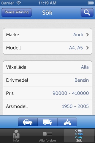 Uvefalk Bil screenshot 3