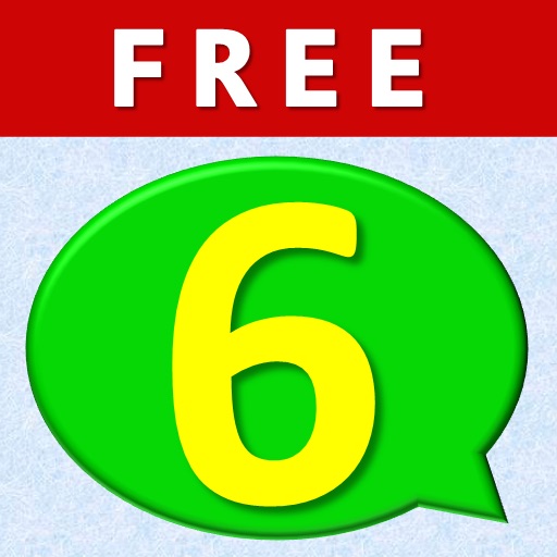 6 Letter Spelling FREE Icon