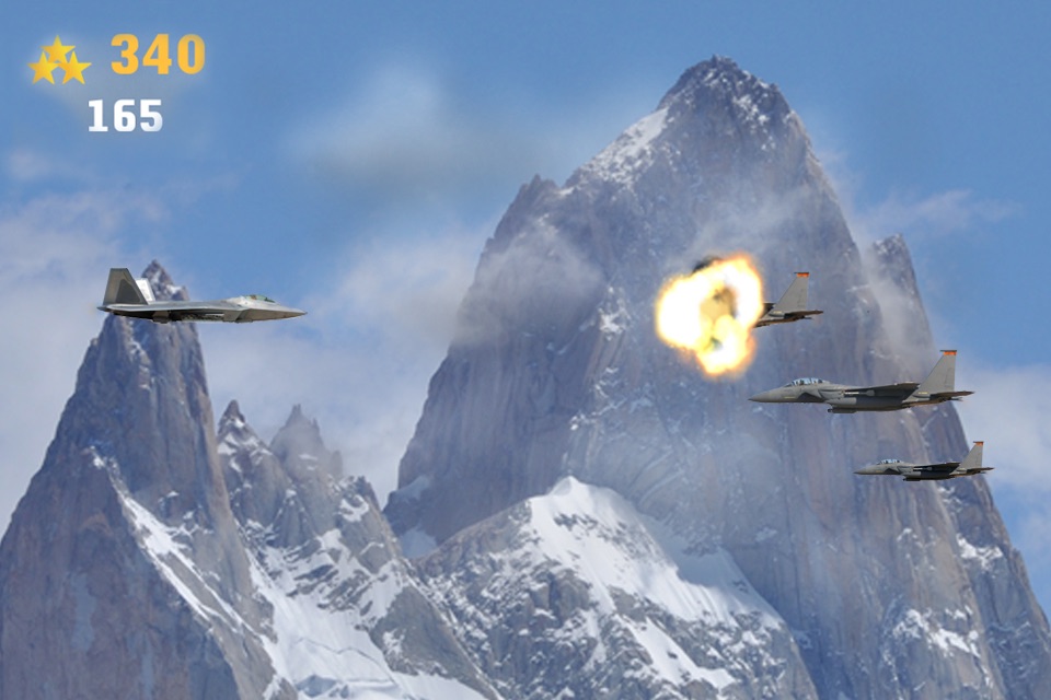 A Dogfight Combat Shooter - Modern Jet Fighter Game HD Free screenshot 3