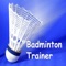 Badminton Trainer is a specially designed app which can be used to help an athlete train for Badminton singles